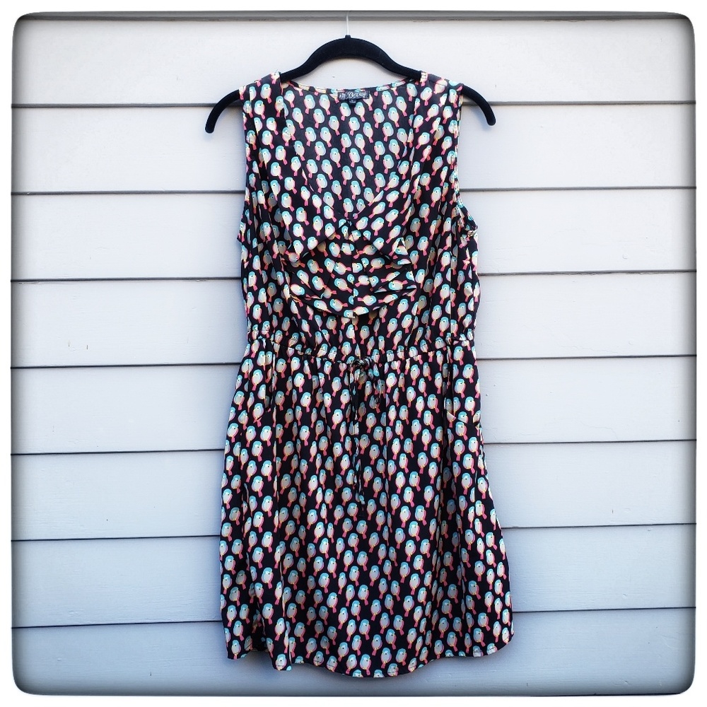 Be Bop Lovebird Dress, Junior's Large